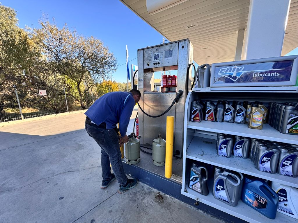Gasfach, Gasflasche oder Technik im Fahrzeug