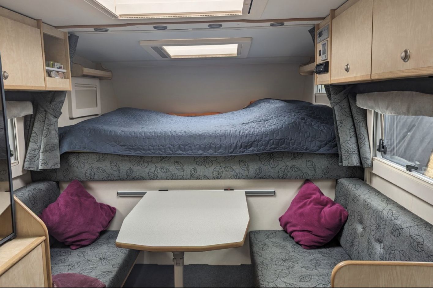 Innenraum der Kabine